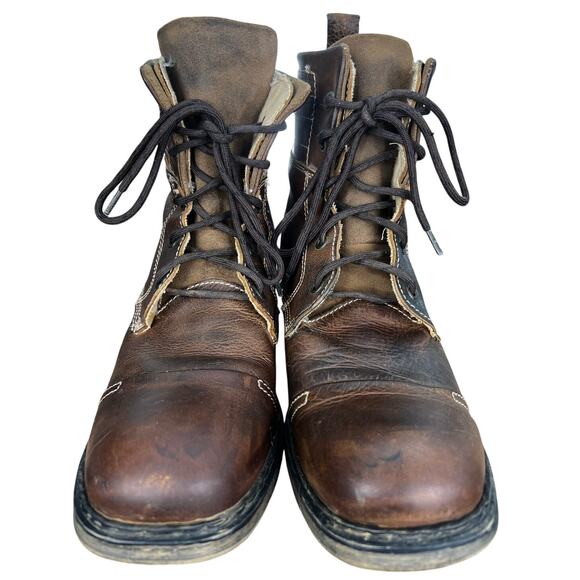 Bed Stu Men’s Den Brown Leather Lace Up Chukka Boots Size US 12 main image 4